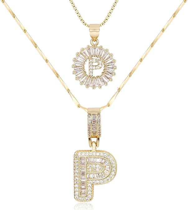 2 Pack Initial Necklace (80% OFF Today!)