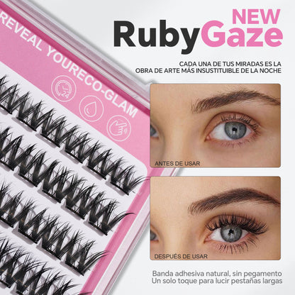 Self-Adhesive Cluster Eco-Lashes