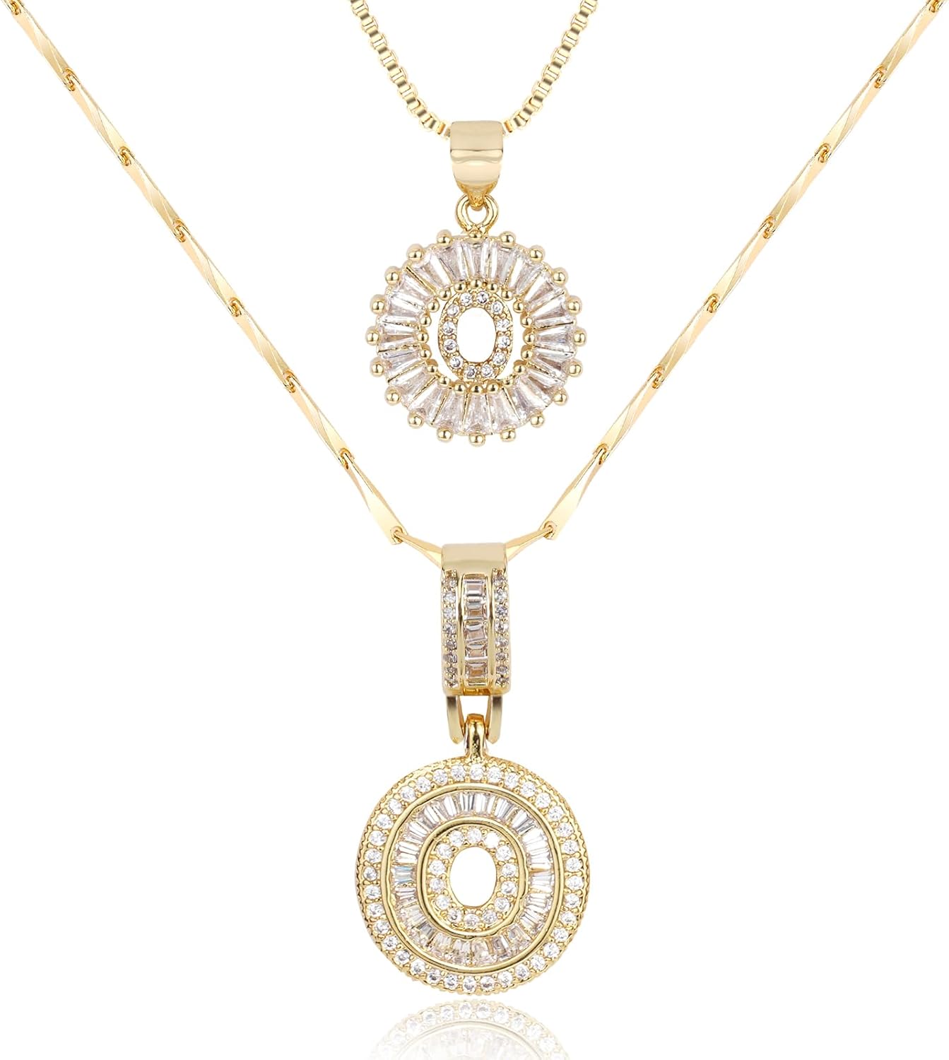 2 Pack Initial Necklace (80% OFF Today!)