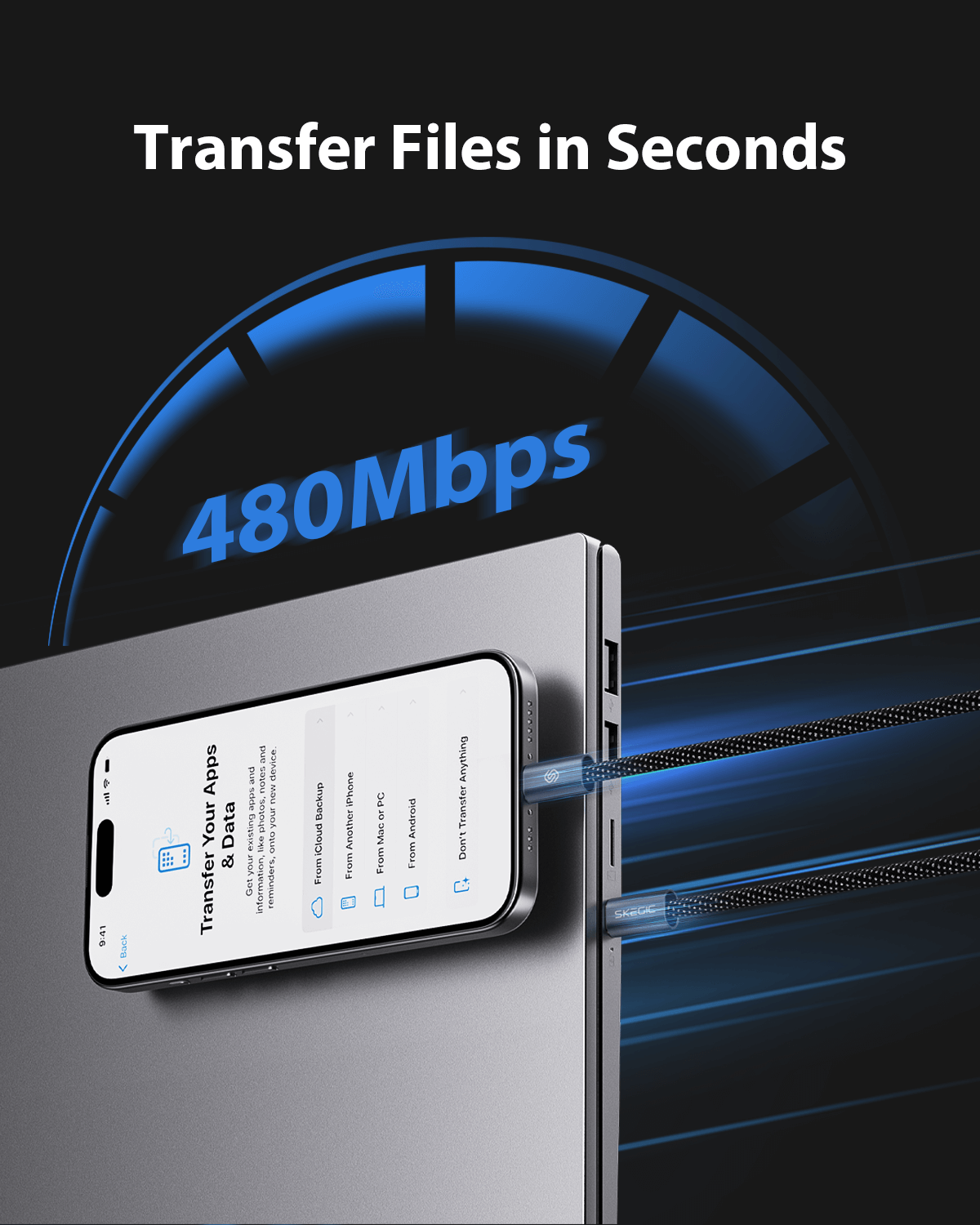 The Anti-Tangle Mag Cable