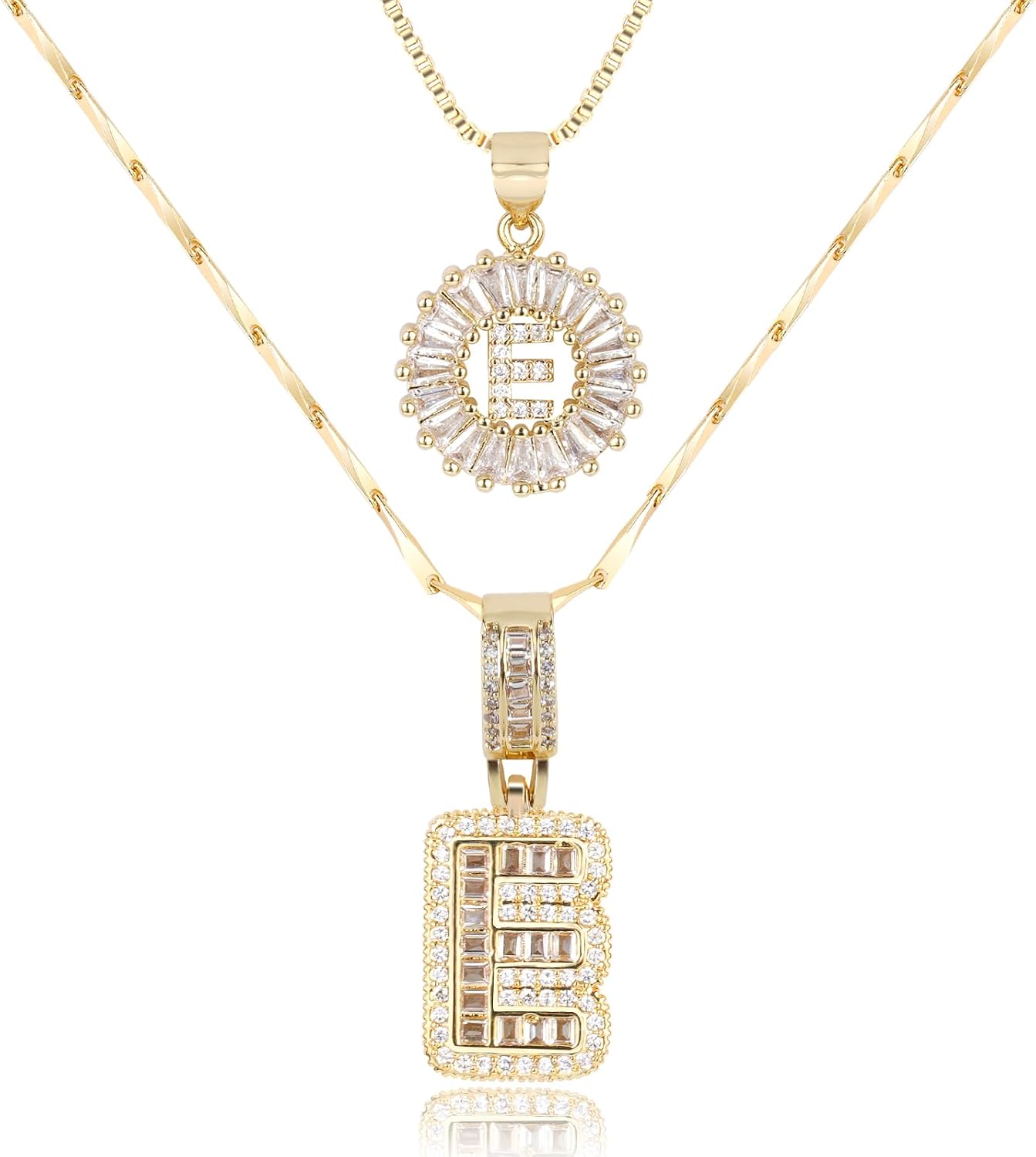 2 Pack Initial Necklace (80% OFF Today!)