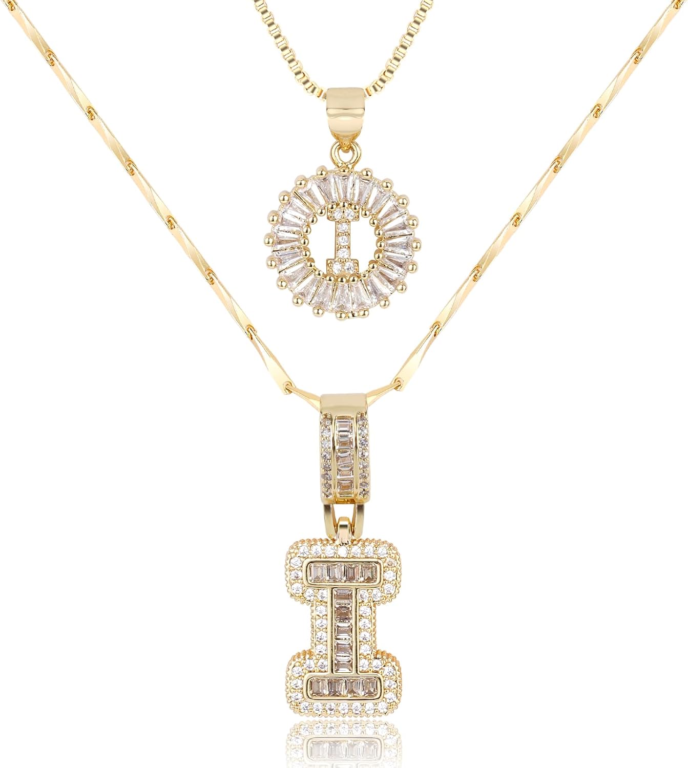 2 Pack Initial Necklace (80% OFF Today!)