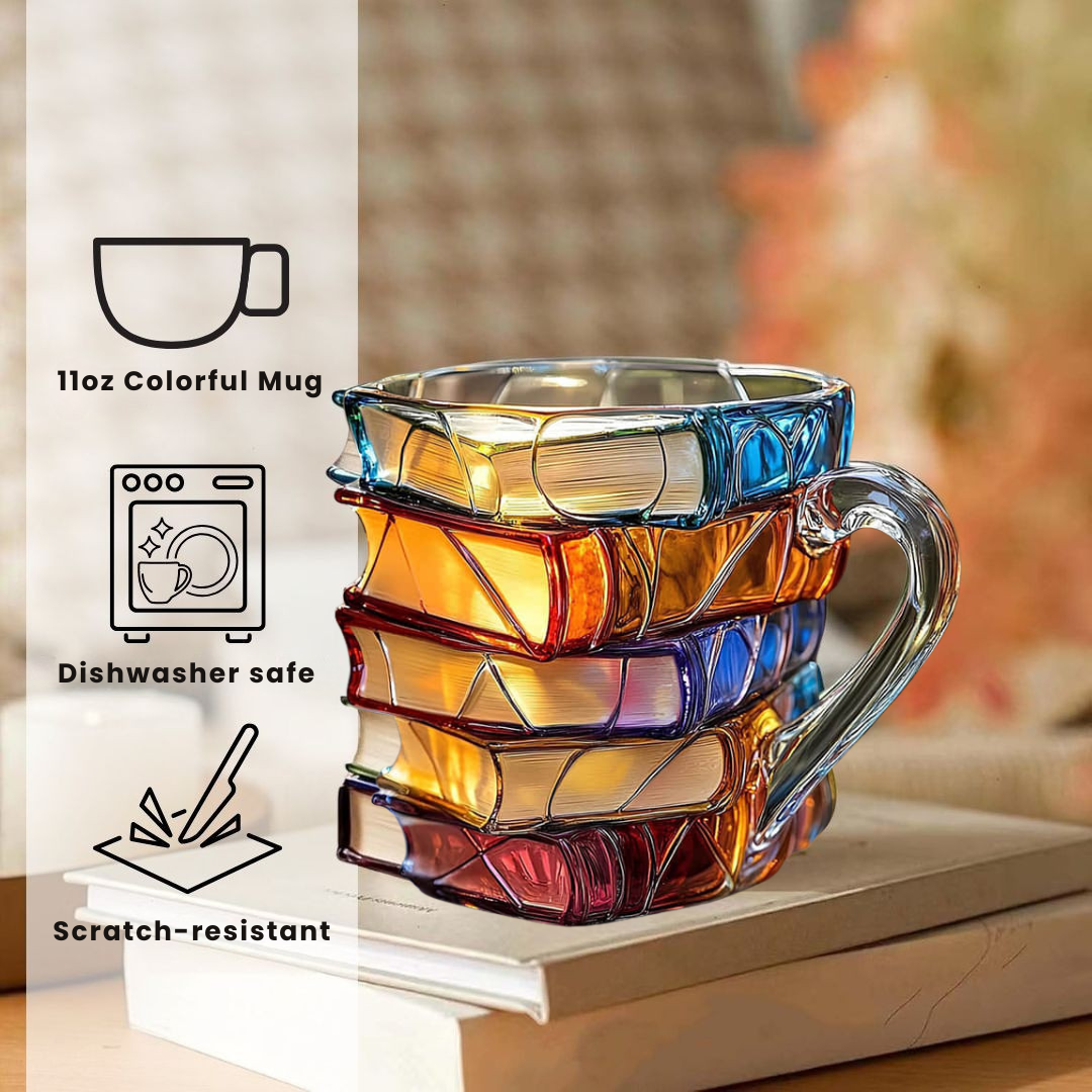 The 3D Book Mug (BookTok Viral!)